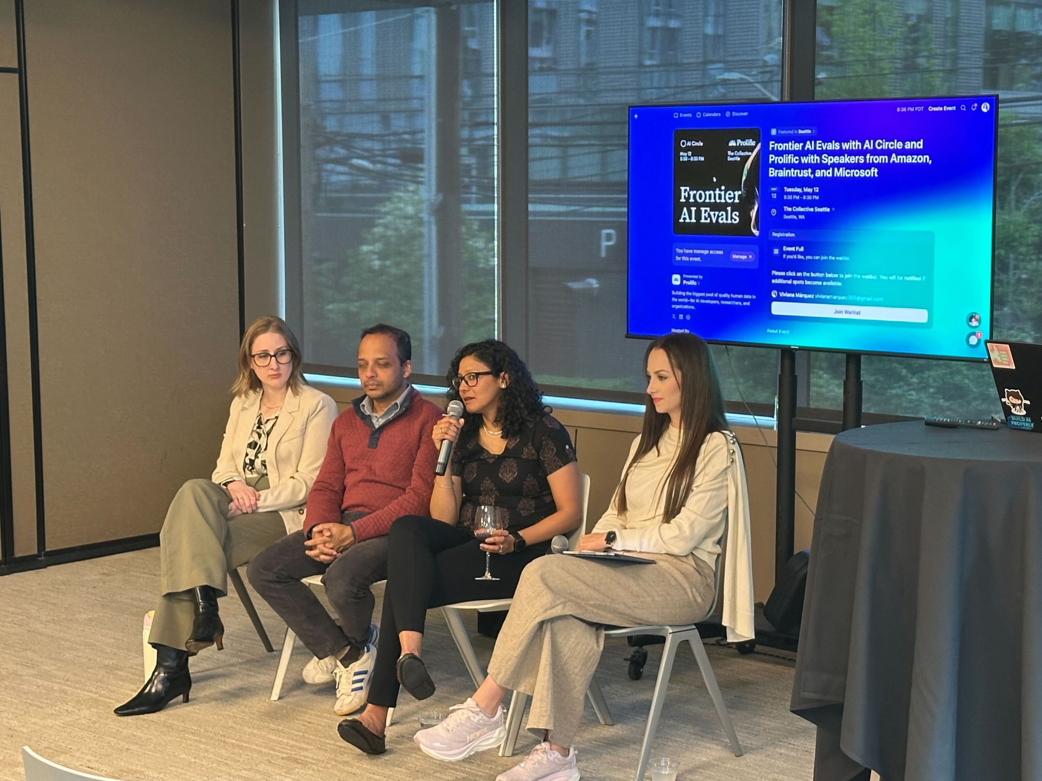 Viviana Marquez on Frontier AI Evals panel